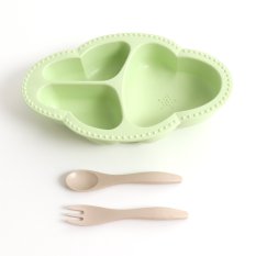 Baby Plate&cutlery(グリーン)