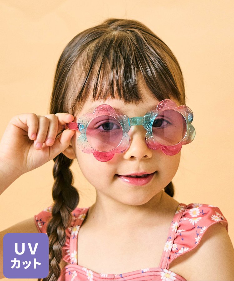 【COACH】UVプロテクト フラワー可愛いサングラス
