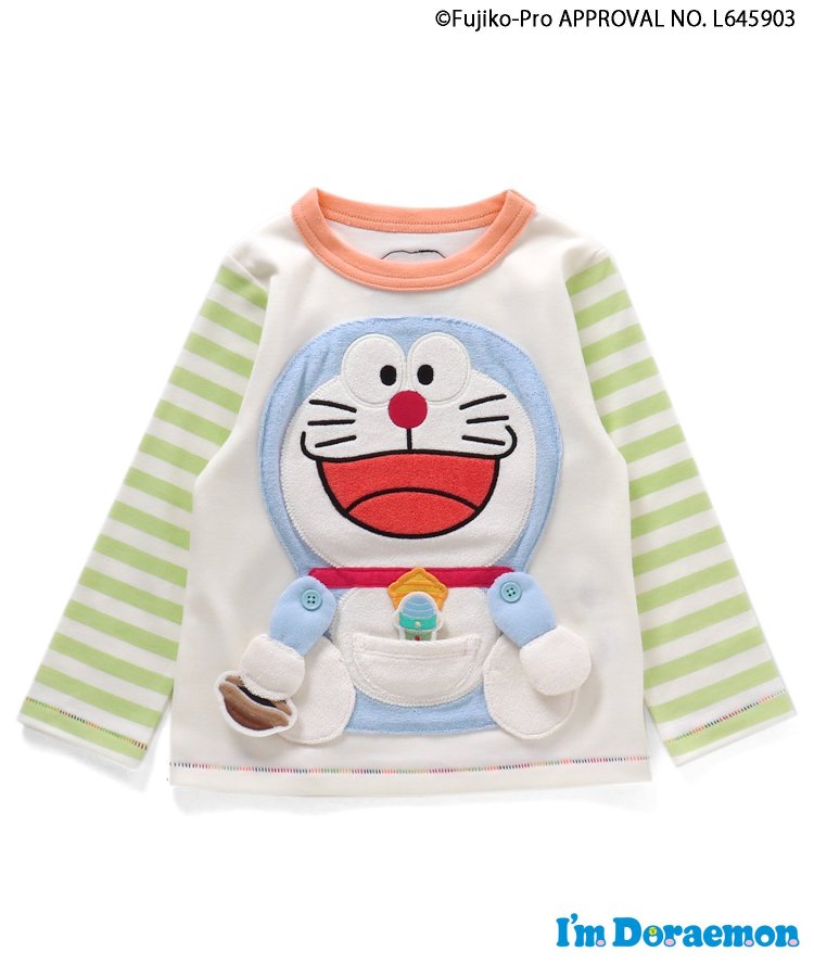 I'm Doraemon もぐもぐギミック長袖Tシャツ - BIT'Z（ビッツ）｜F.O. 