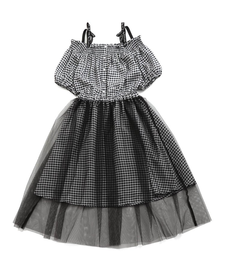 ニコ プチ4月号掲載 チュールレイヤードオフショルワンピ Algy アルジー Algy アルジー 公式通販