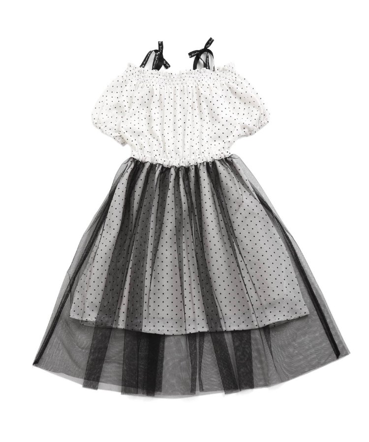 ニコ プチ4月号掲載 チュールレイヤードオフショルワンピ Algy アルジー Algy アルジー 公式通販