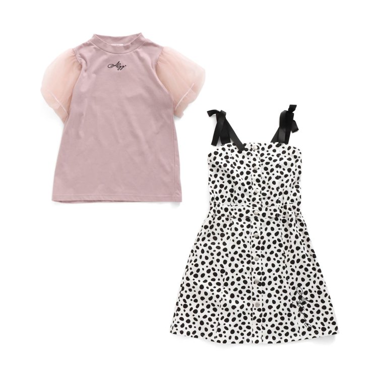 ニコ プチ4月号掲載 アキcコラボシアートップス ワンピセット Algy アルジー Algy アルジー 公式通販