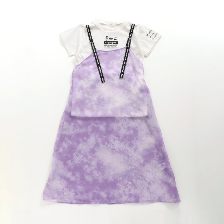 ニコ プチ4月号掲載 シースルーワンピ Tセット Algy アルジー Algy アルジー 公式通販