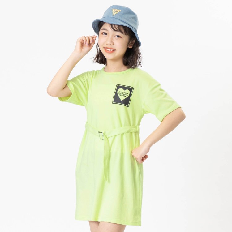 ベルト付きバックロゴワンピ Algy アルジー Algy アルジー 公式通販