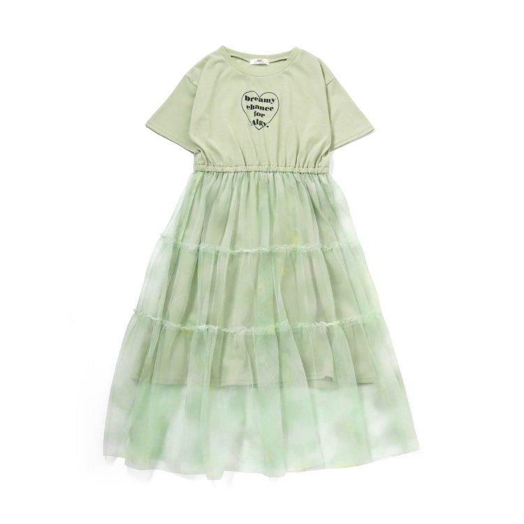 ニコ プチ8月号掲載 タイダイチュールtワンピ Algy アルジー Algy アルジー 公式通販