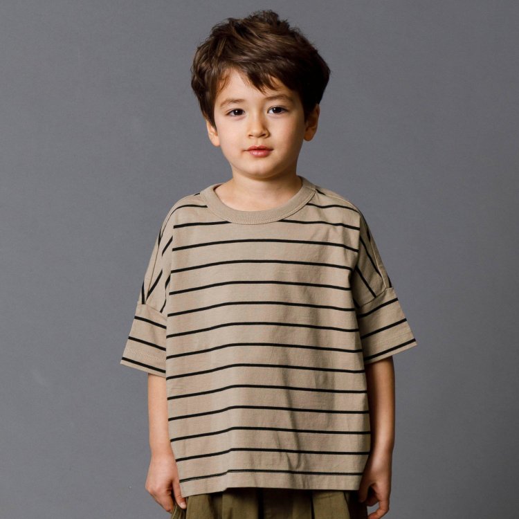 ボーダースリットtシャツ F O U エフオーユー F O Kids Mart エフオーキッズマート 公式通販