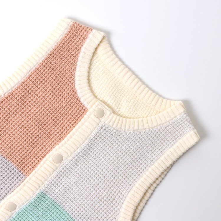 ベビー配色ニットベスト Breeze ブリーズ Breeze ブリーズ 公式通販