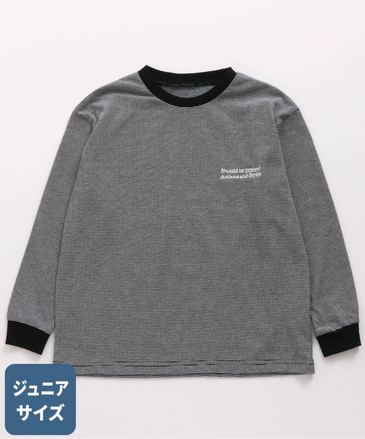 ボーダー長袖tシャツ ジュニア Breeze ブリーズ Breeze ブリーズ 公式通販