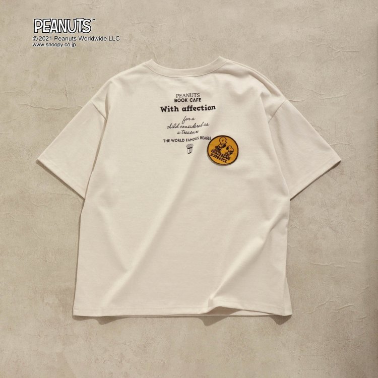 Peanuts ワッペンtシャツ スヌーピー ママ Breeze ブリーズ Breeze ブリーズ 公式通販