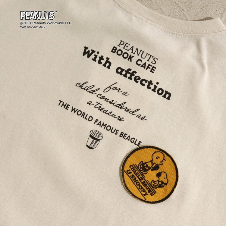 Peanuts ワッペンtシャツ スヌーピー ママ Breeze ブリーズ Breeze ブリーズ 公式通販