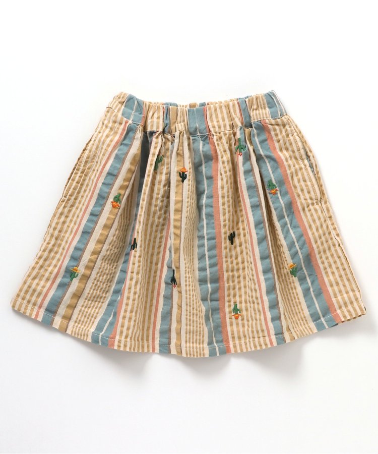 サボテン刺繍スカート - BREEZE（ブリーズ）｜BREEZE（ブリーズ）公式通販