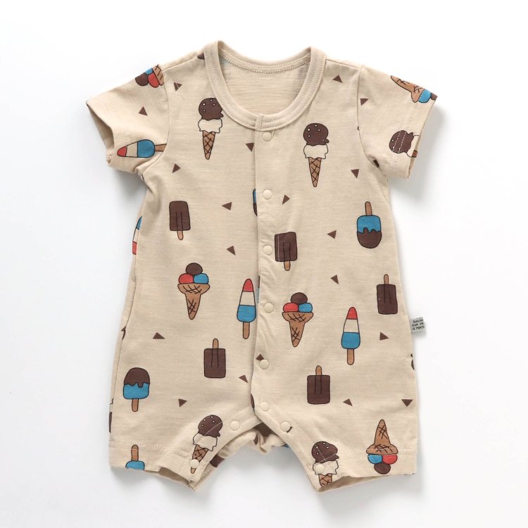 アイス 恐竜柄ロンパス Breeze ブリーズ Breeze ブリーズ 公式通販