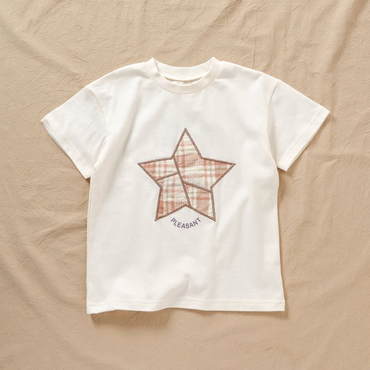 WEB限定 星パッチワークTシャツ 【BREEZE by yumi】 - BREEZE（ブリーズ）｜BREEZE（ブリーズ）公式通販