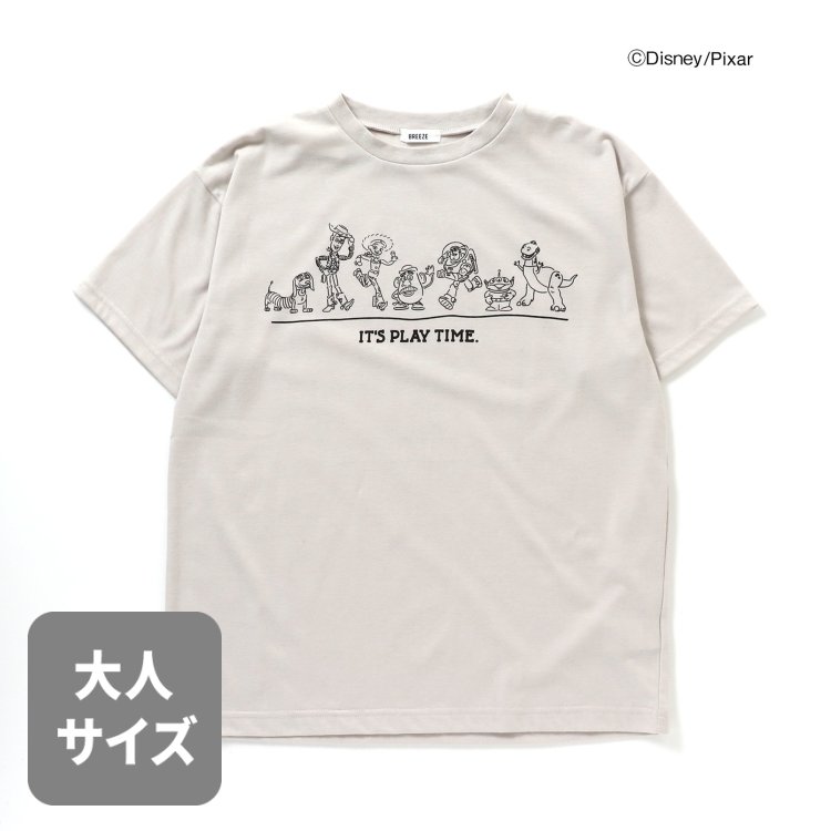 Web限定 ディズニーキャラクターtシャツ大人 トイストーリー Breeze ブリーズ Breeze ブリーズ 公式通販