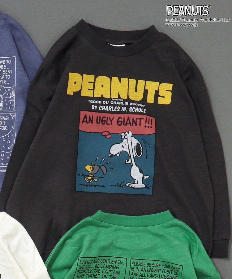 PEANUTS コミックプリントTシャツ - BREEZE（ブリーズ