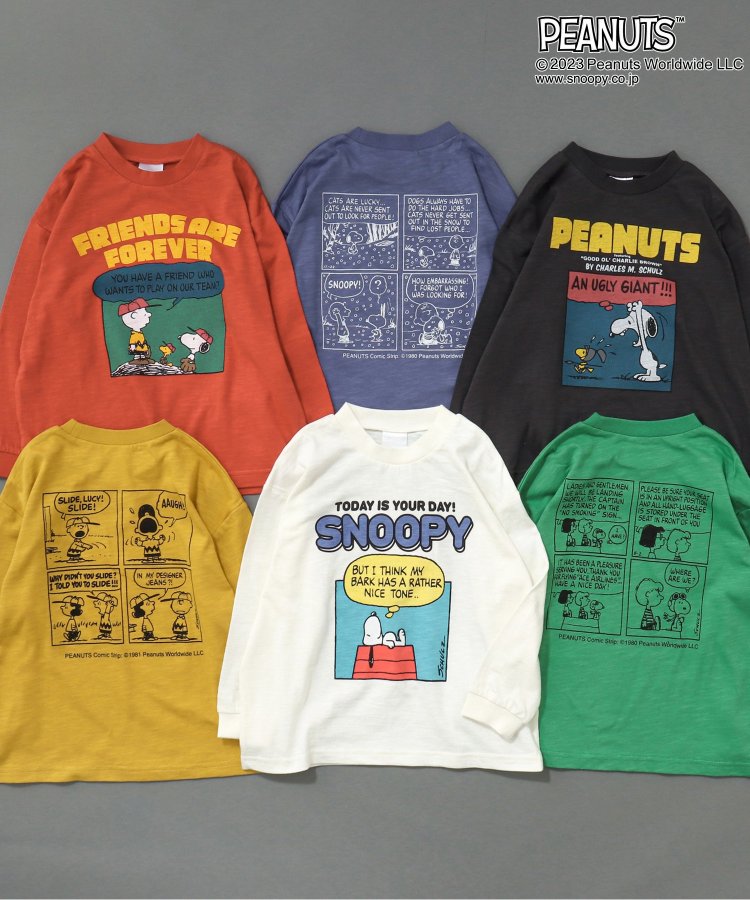 PEANUTS コミックプリントTシャツ - BREEZE（ブリーズ）｜BREEZE