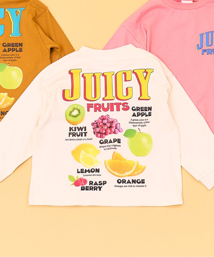 WEB限定 JUICIE FRUIT 長袖Tシャツ - BREEZE（ブリーズ）｜BREEZE  