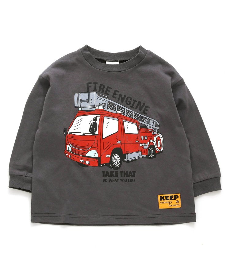 車 tシャツ 長袖