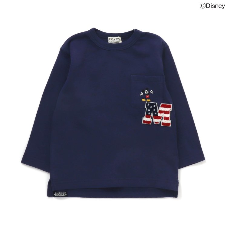 クーポン対象 ディズニーキャラクター 長袖tシャツ F O Kids エフ オー キッズ F O Kids Mart エフオーキッズマート 公式通販