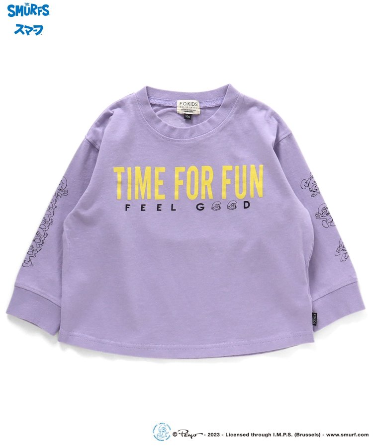 スマーフコラボ長袖Tシャツ - F.O.KIDS（エフ・オー・キッズ）｜F.O.