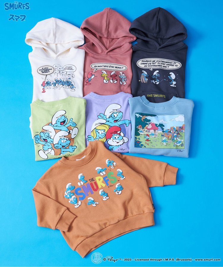 スマーフコラボ長袖Tシャツ - F.O.KIDS（エフ・オー・キッズ）｜F.O.