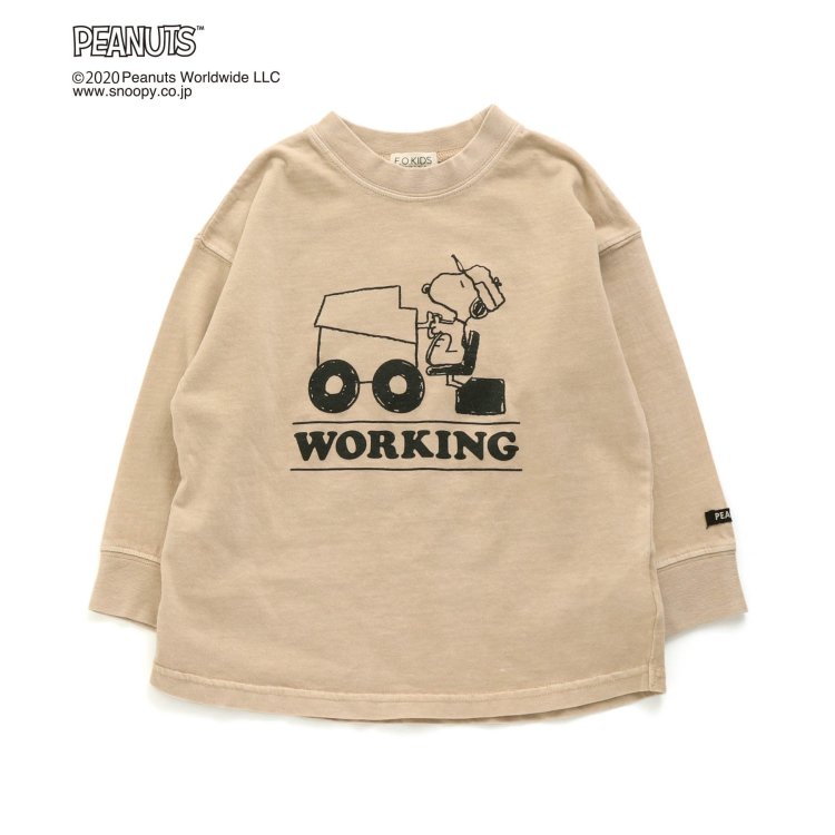 Peanutsコラボtシャツ スヌーピー F O Kids エフ オー キッズ F O Kids Mart エフオーキッズマート 公式通販