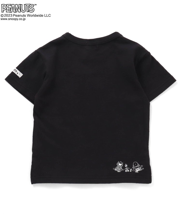 PEANUTSコラボ ロゴプリント半袖Tシャツ MART（エフオーキッズマート）公式通販