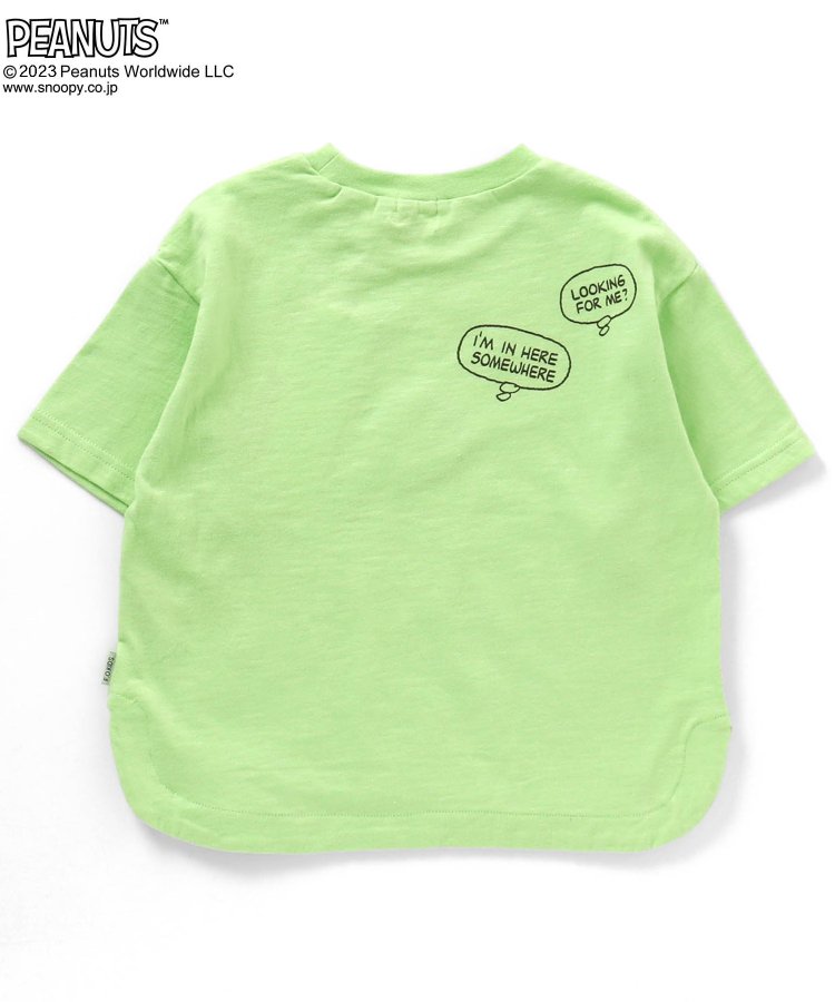 PEANUTSコラボ アップリケ刺繍半袖Tシャツ MART（エフオーキッズマート）公式通販