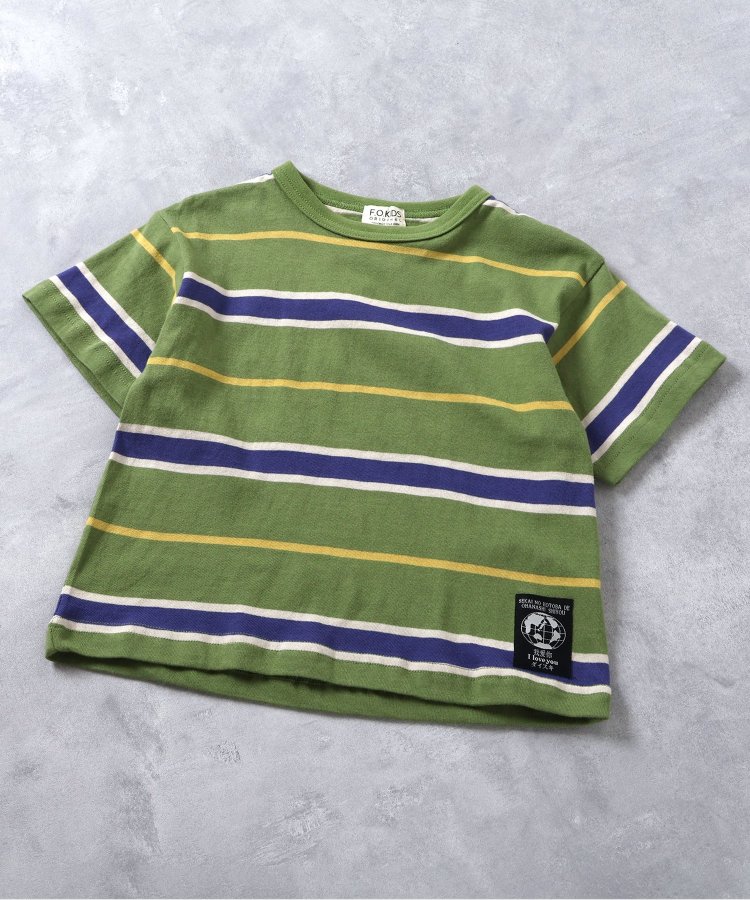マルチボーダーBIG Tシャツ - F.O.KIDS（エフ・オー・キッズ）｜F.O. 