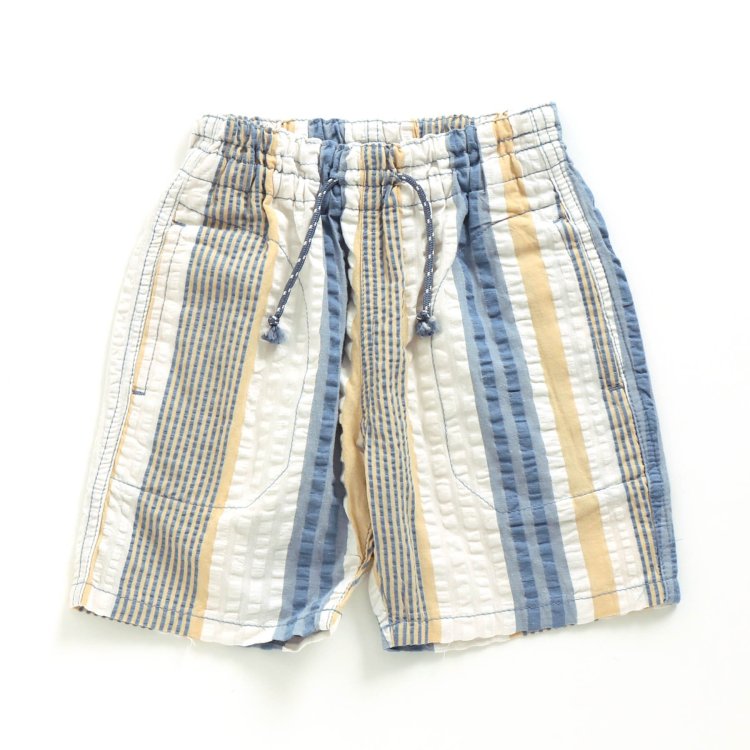 先染めストライプハーフパンツ 4 5分丈 F O Kids エフ オー キッズ F O Kids Mart エフオーキッズマート 公式通販