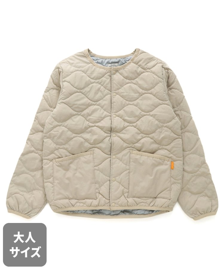 TODAYFUL Collarless 長い Quilting Blouson 38