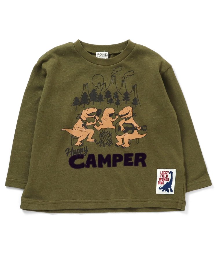 CAMPER DINO長袖Tシャツ - F.O.KIDS（エフ・オー・キッズ）｜F.O.KIDS