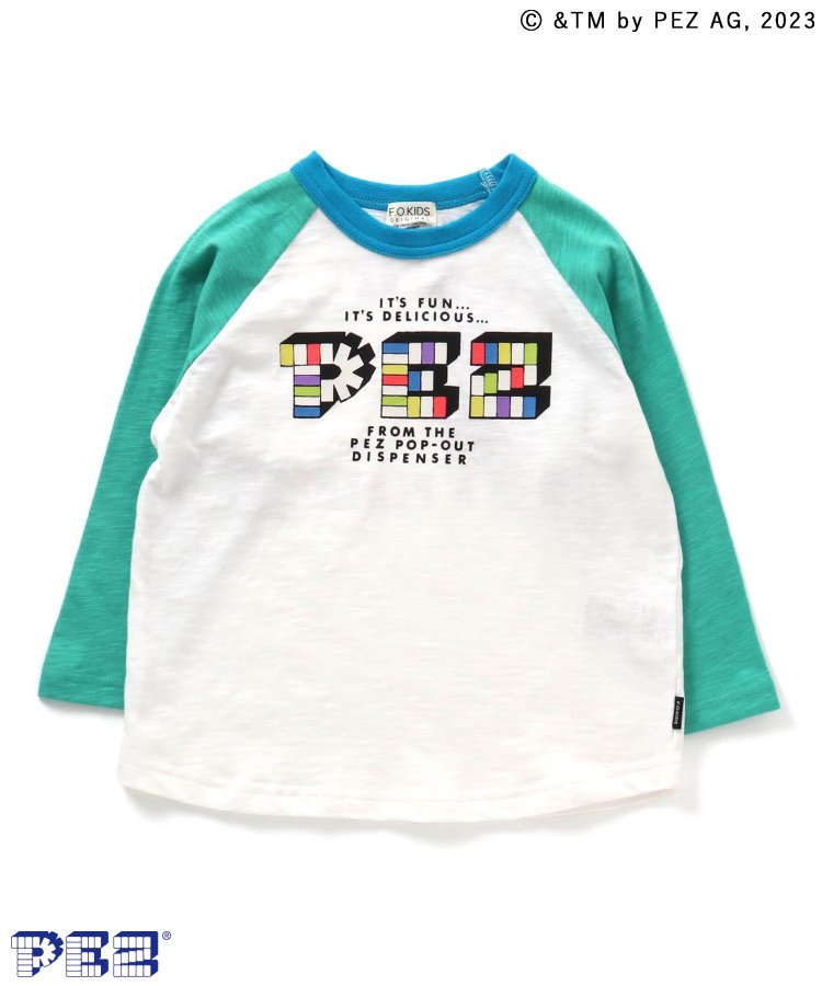 PEZコラボ ラグラン長袖Tシャツ - F.O.KIDS（エフ・オー・キッズ