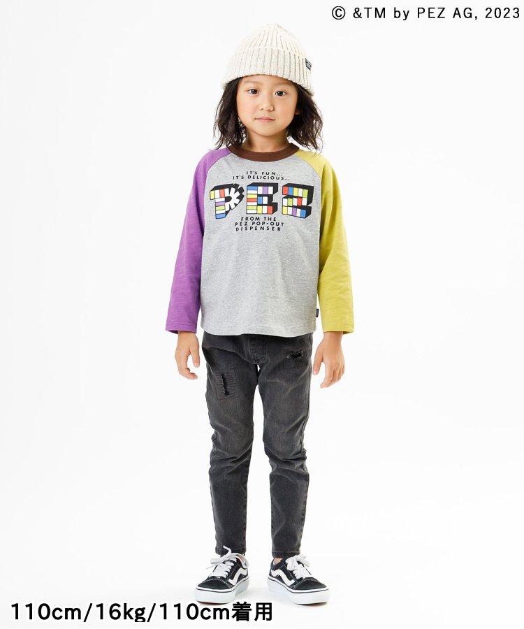 PEZコラボ ラグラン長袖Tシャツ - F.O.KIDS（エフ・オー・キッズ