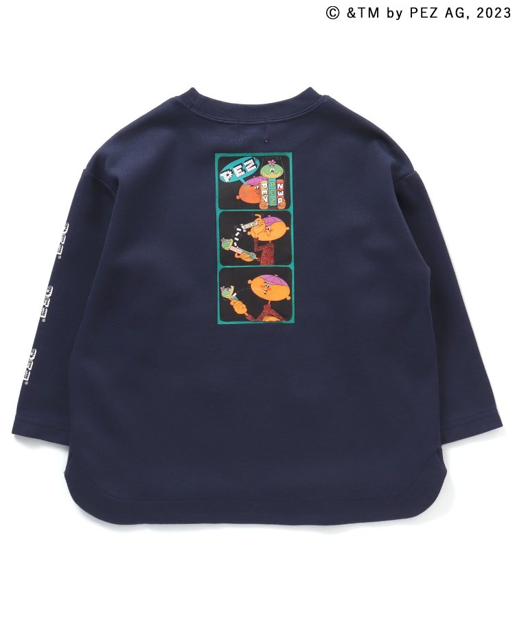 PEZコラボ モチーフワッペン長袖Tシャツ - F.O.KIDS（エフ・オー