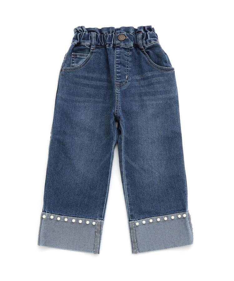 パールライクデニムパンツ 10分丈 - F.O.KIDS（エフ・オー・キッズ 