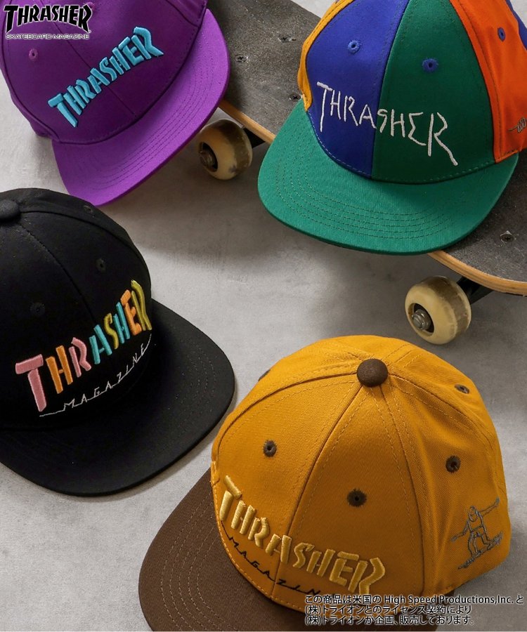 thrasher magazine ストア キャップ