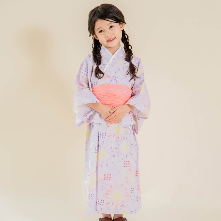 HANABI柄浴衣 - Seraph（セラフ）｜F.O.KIDS MART（エフオーキッズマート）公式通販