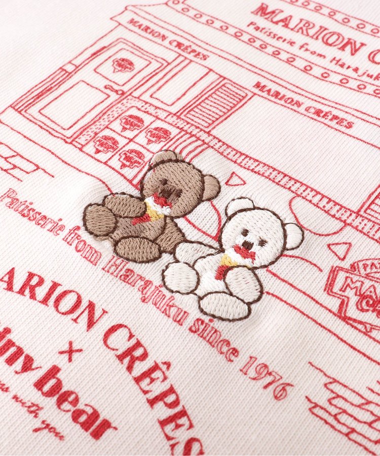 マリオンクレープ×tiny bear 4柄Tシャツ - apres les cours