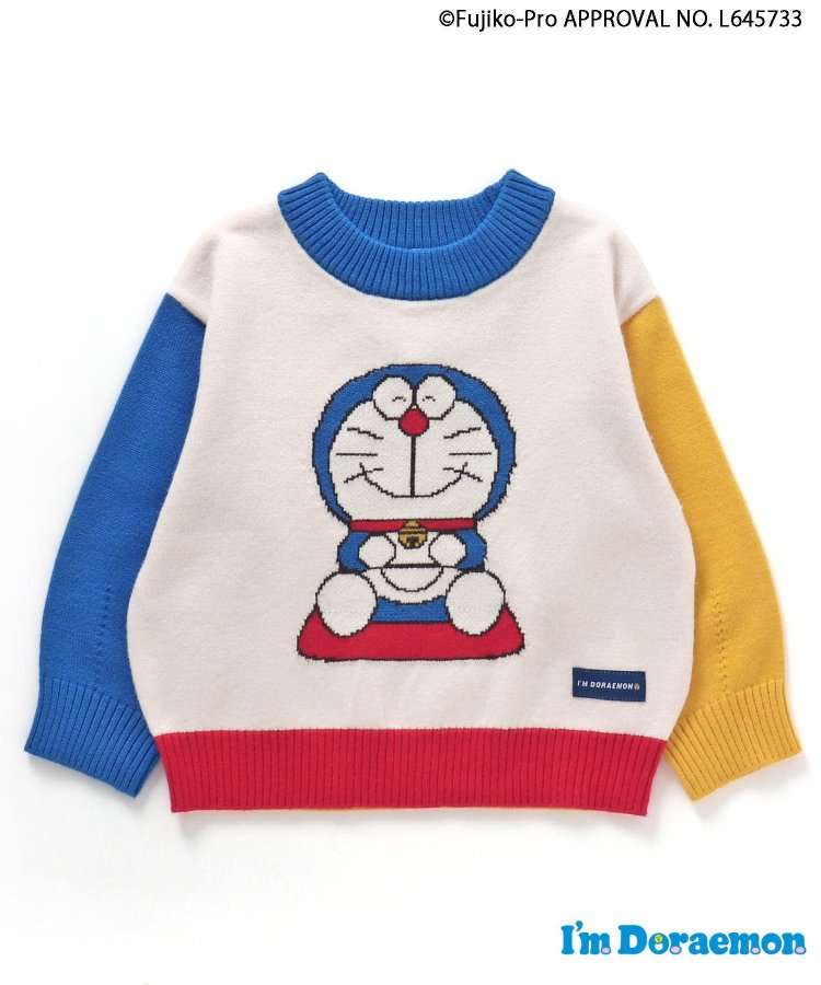 I'm Doraemon ドラえもんジャガードニット_ウォッシャブル - apres les ...