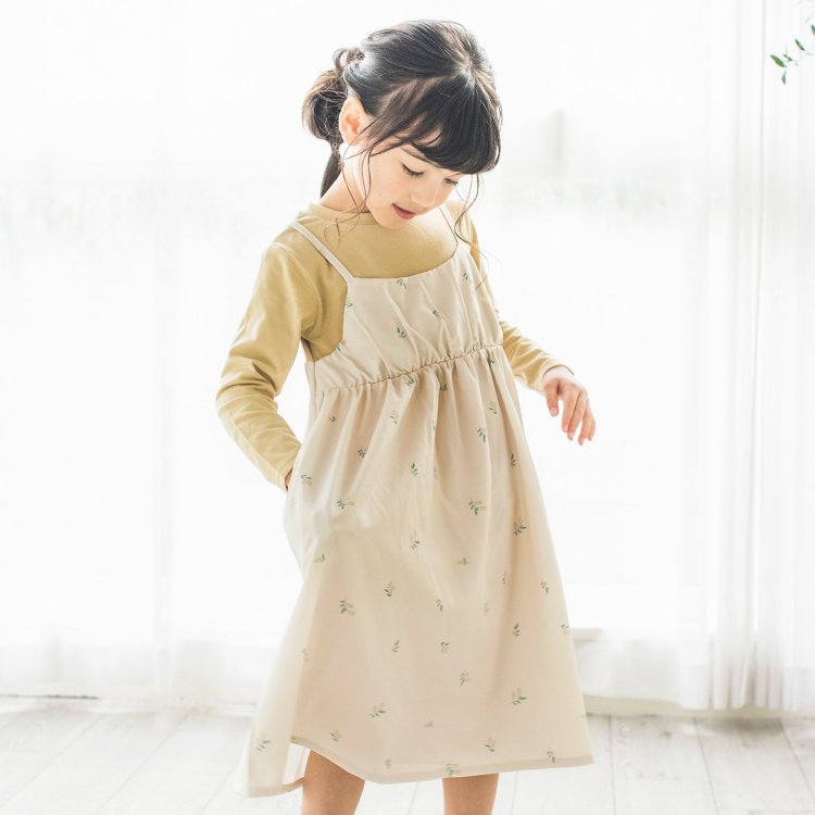 Web限定 総柄キャミドッキングワンピース Apres Les Cours アプレレクール Apres Les Cours アプレレクール 公式通販