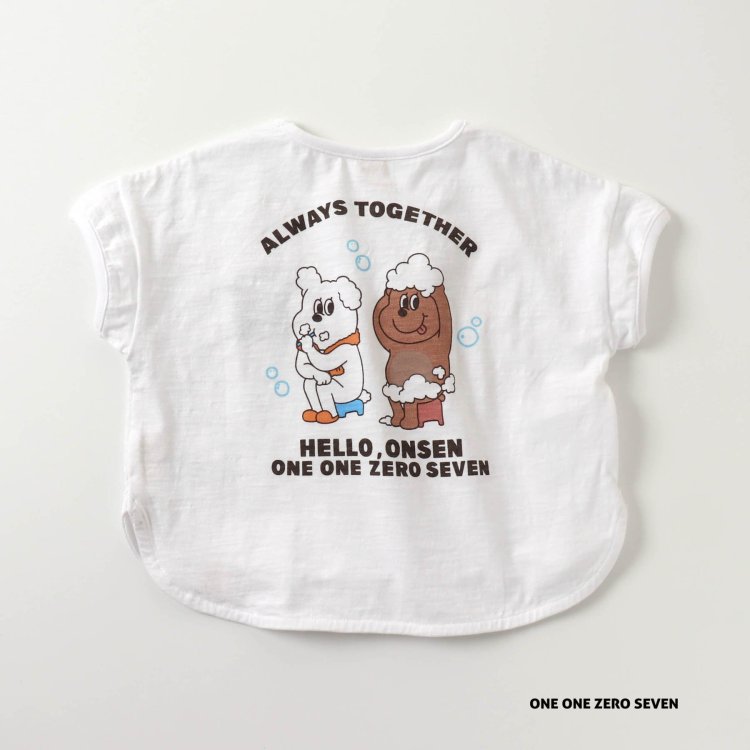 1107 HELLO ONSEN Tシャツ - apres les cours (アプレレクール)｜après les cours（アプレレクール ）公式通販