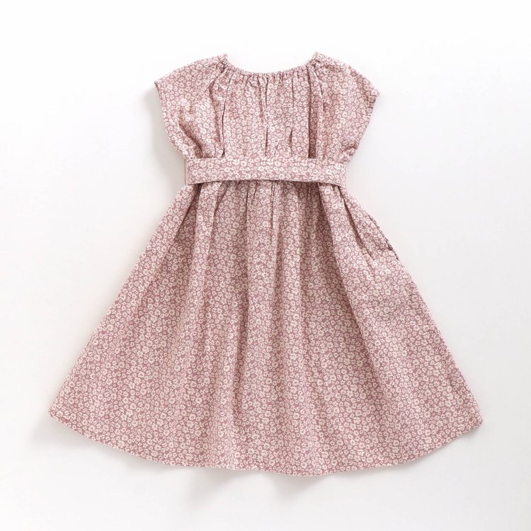 Web限定 お花 チェック柄ロングワンピ Apres Les Cours アプレレクール Apres Les Cours アプレレクール 公式通販