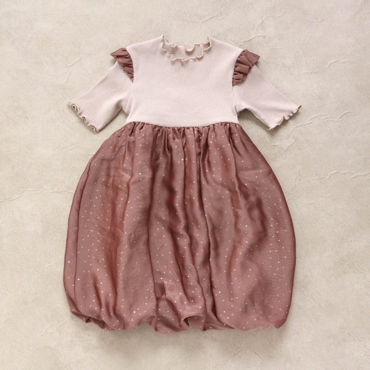 Dotシフォンドッキングワンピース Apres Les Cours アプレレクール Apres Les Cours アプレレクール 公式通販