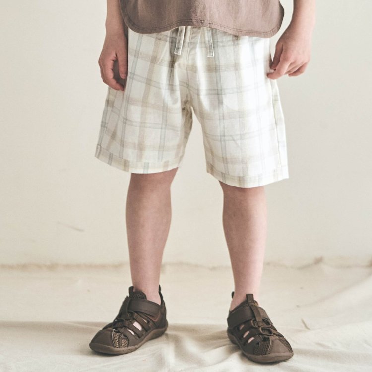 2柄チェックパンツ 5分丈 Apres Les Cours アプレレクール Apres Les Cours アプレレクール 公式通販