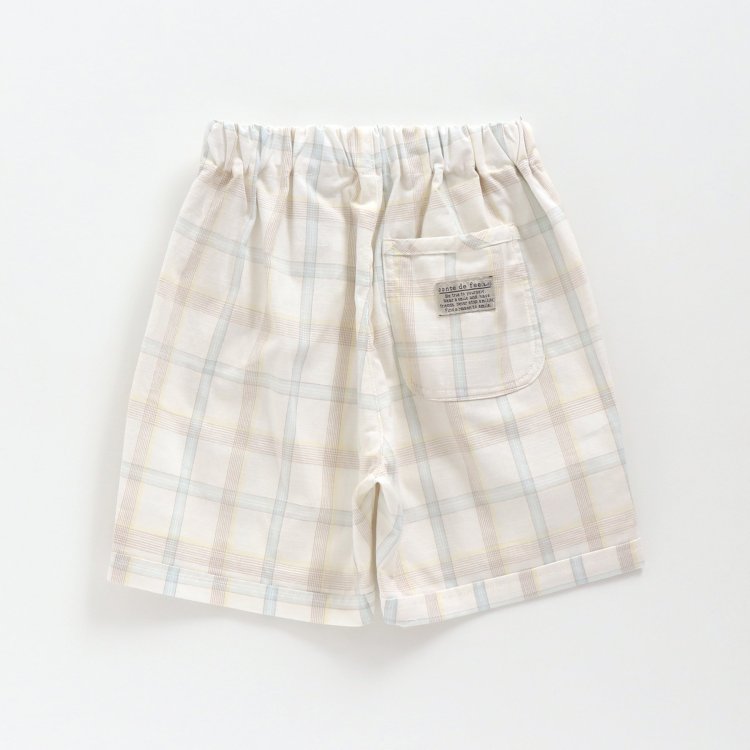 2柄チェックパンツ 5分丈 Apres Les Cours アプレレクール Apres Les Cours アプレレクール 公式通販