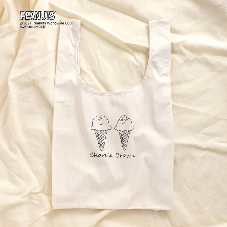 Charlie Brown チャーリー ブラウン エコバッグ Apres Les Cours アプレレクール Apres Les Cours アプレレクール 公式通販