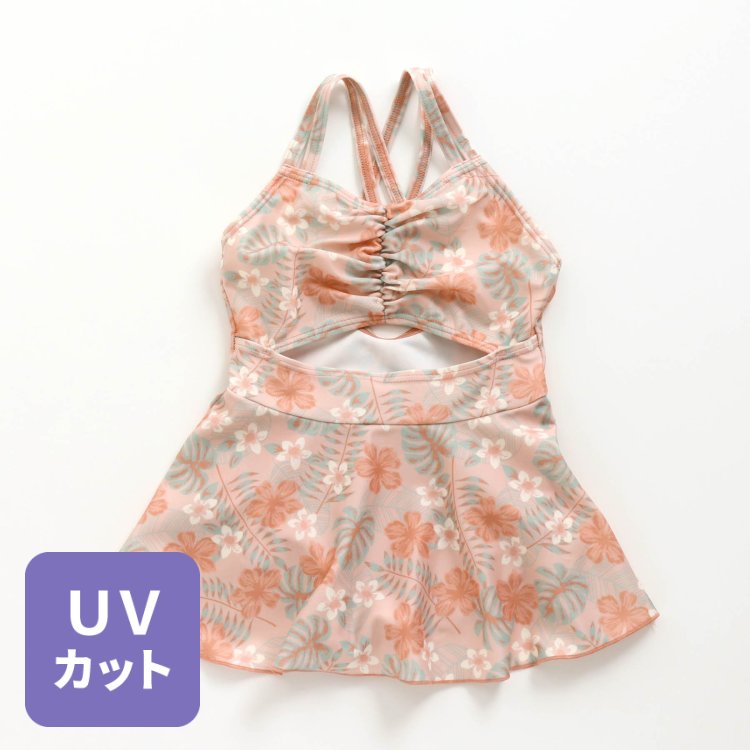 トロピカル柄ワンピース水着 Apres Les Cours アプレレクール Apres Les Cours アプレレクール 公式通販