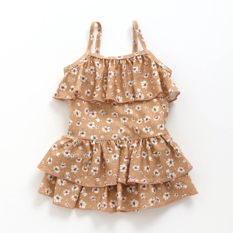 花柄フリルワンピース水着 Apres Les Cours アプレレクール Apres Les Cours アプレレクール 公式通販