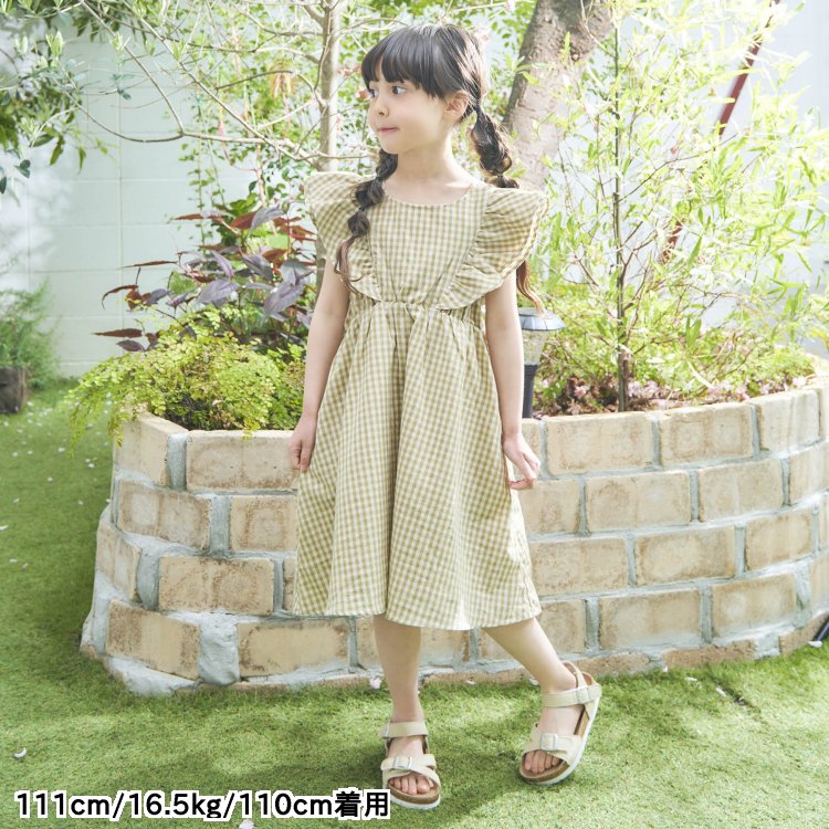 ギンガムチェックラッフルワンピース Apres Les Cours アプレレクール Apres Les Cours アプレレクール 公式通販